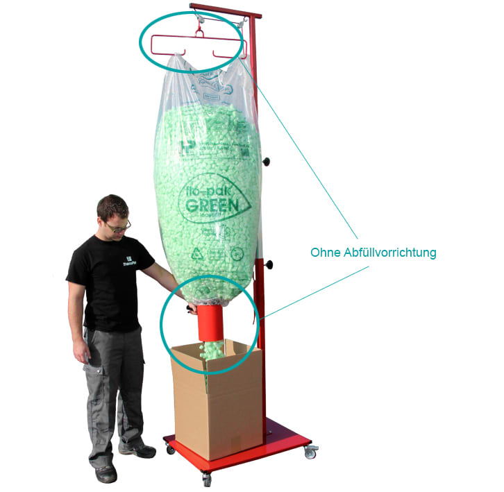 Fahrbarer Galgenwagen für Verpackungschips, 9079002 Fahrbarer Galgenwagen für Verpackungschips, 9079002