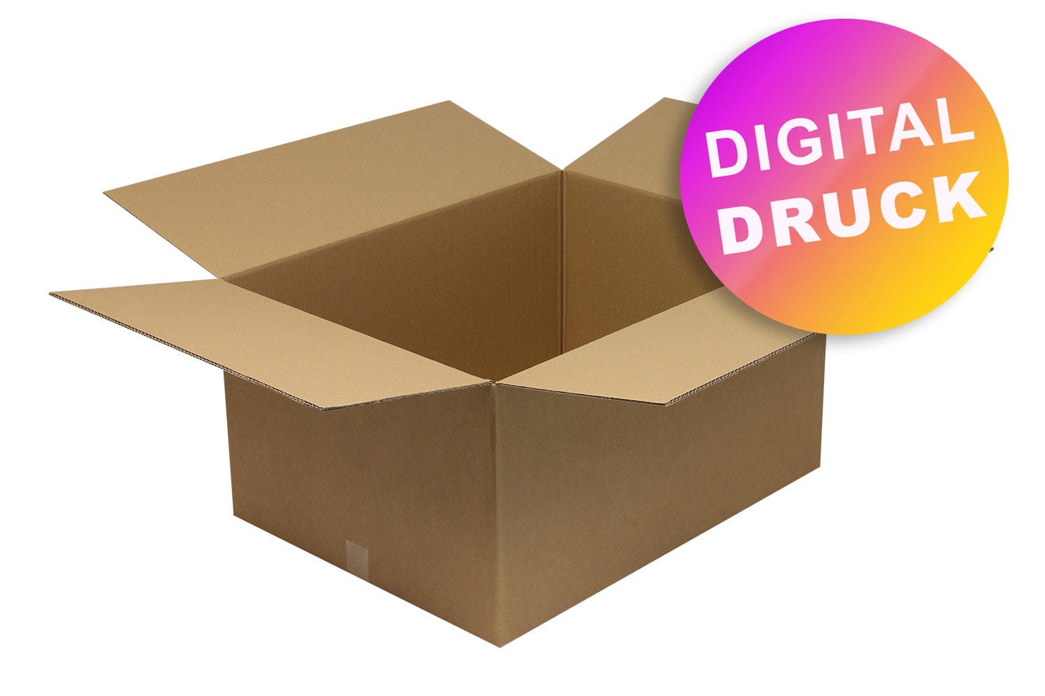 Wellpapp-Faltkarton 2-wellig 700 - 999 mm Länge - bedruckt