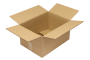 Wellpapp-Faltkarton 2-wellig, braun, Qual. 2.30, DIN A3