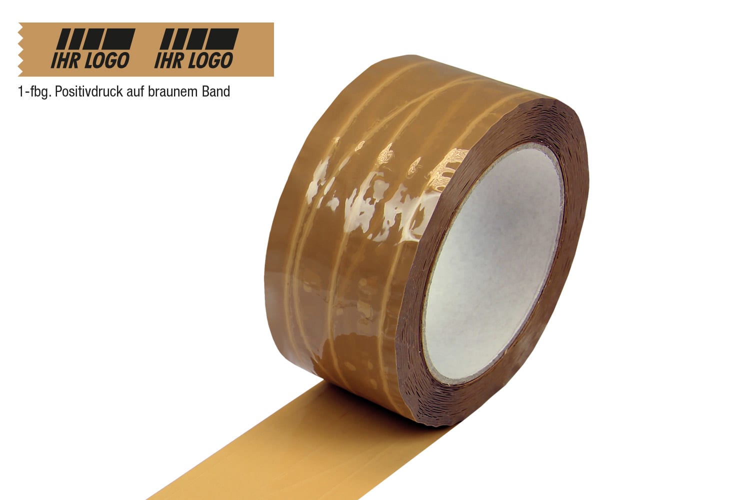 PVC-Klebeband, fadenverstärkt, 1-farbig bedruckt, 55 µ