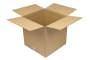 Wellpapp-Faltkarton 2-wellig, braun, Qual. 2.32