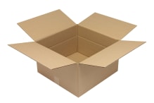 Wellpapp-Faltkarton 1-wellig, braun, Qual. 1.30, 5011108