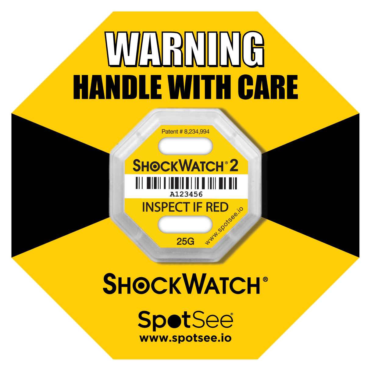 Schockindikator Shockwatch® 2