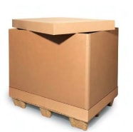 Boden/Deckel für Palettenring 1-wellig, braun, Qual. 1.40, 5052009 Boden/Deckel für Palettenring 1-wellig, braun, Qual. 1.40, 5052009