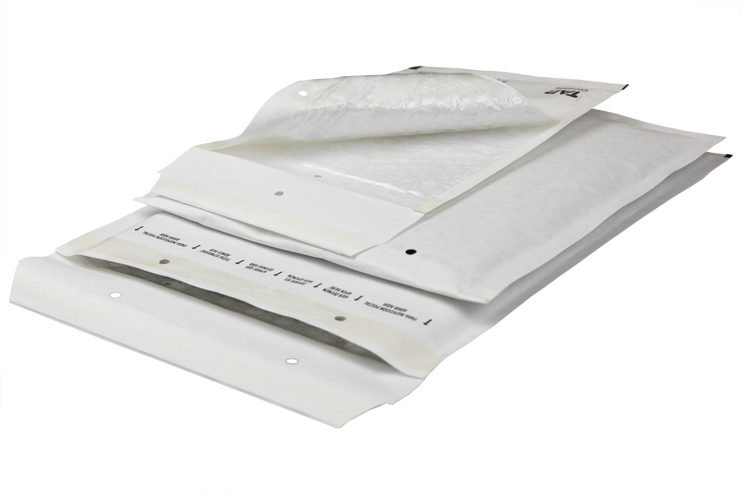 Luftpolster-Versandtasche, weiß