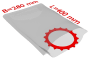 PE-Flachbeutel, transparent, 50 µ