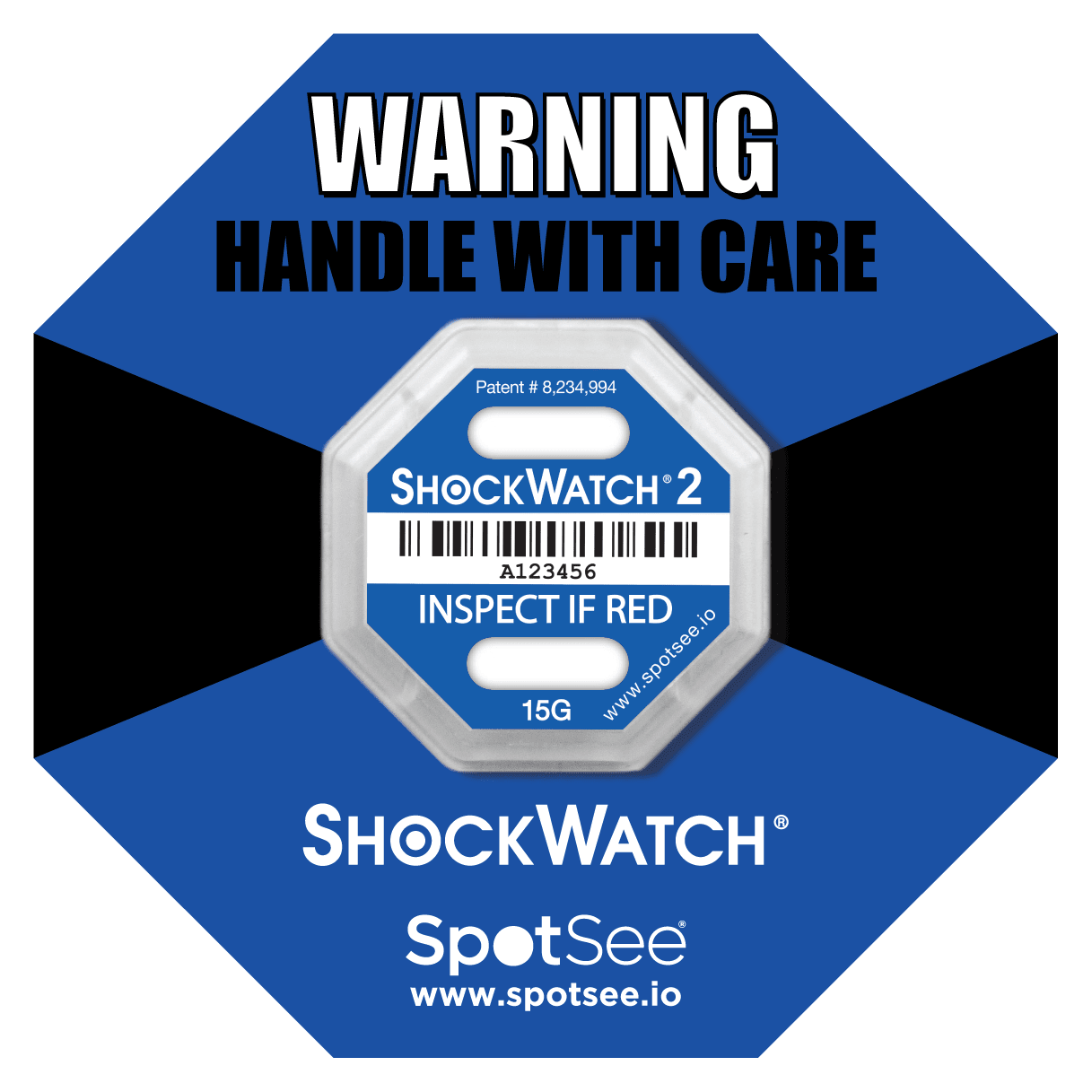 Schockindikator Shockwatch® 2