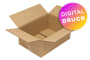 Wellpapp-Faltkarton 1-wellig, braun, Qual. 1.30, DIN A3 - bedruckt Wellpapp-Faltkarton 1-wellig, braun, Qual. 1.30, DIN A3 - bedruckt