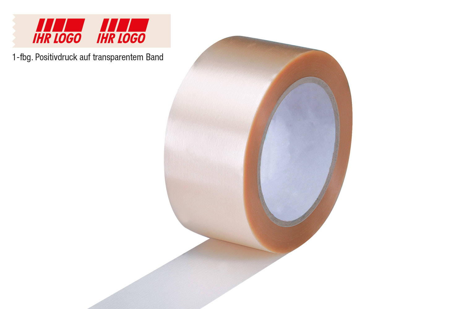 PVC-Klebeband, 1-farbig bedruckt, 55 µ