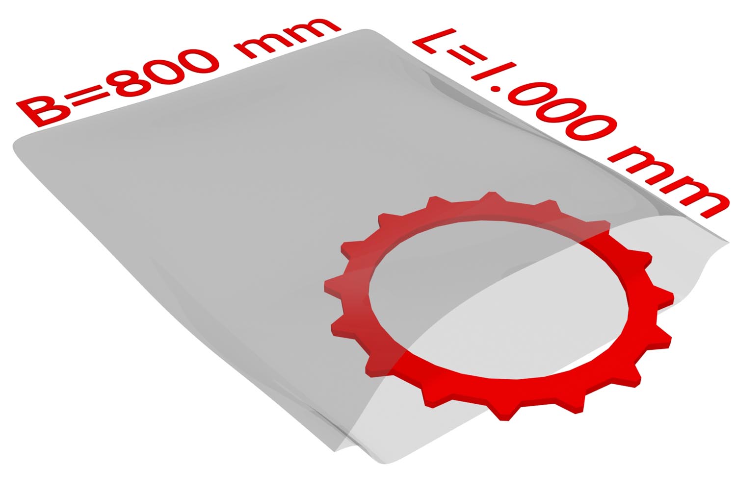 PE-Flachbeutel 50 µ