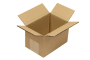 Wellpapp-Faltkarton 1-wellig, Modulkarton, braun, Qual. 1.10 Wellpapp-Faltkarton 1-wellig, Modulkarton, braun, Qual. 1.10