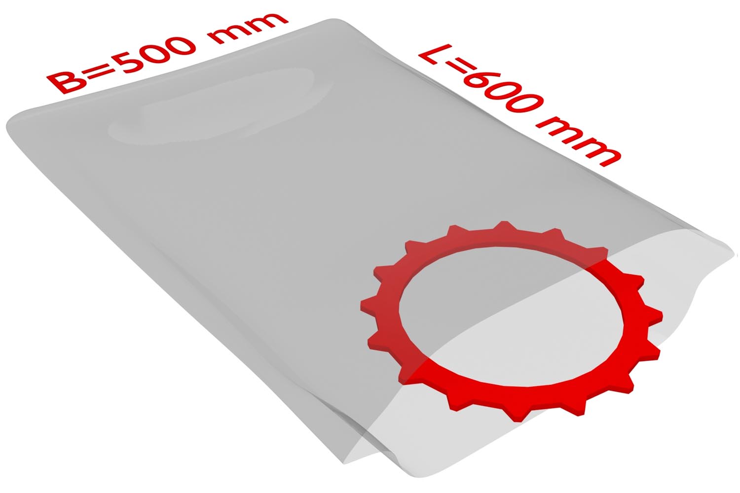 PE-Flachbeutel 25 µ