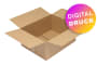 Wellpapp-Faltkarton 1-wellig, braun, Qual. 1.20 - bedruckt Wellpapp-Faltkarton 1-wellig, braun, Qual. 1.20 - bedruckt