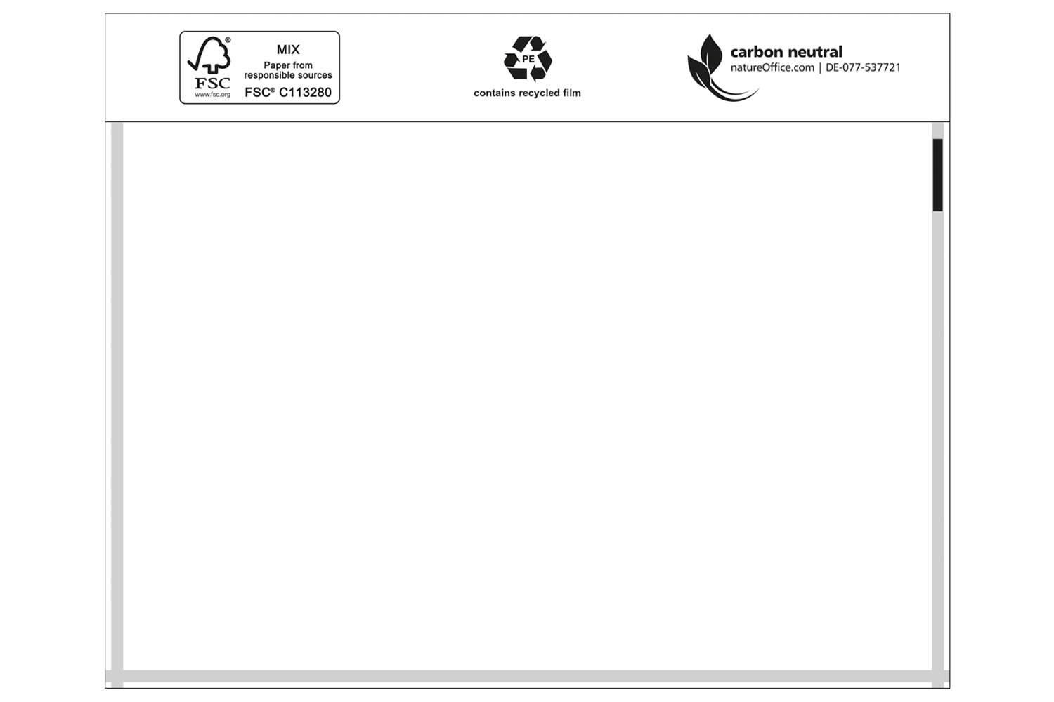 Dokumententasche Standard