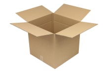Wellpapp-Faltkarton 1-wellig, braun, Qual. 1.30, 5011085 Wellpapp-Faltkarton 1-wellig, braun, Qual. 1.30, 5011085