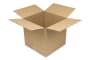 Wellpapp-Faltkarton 1-wellig, braun, Qual. 1.30
