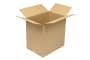 Wellpapp-Faltkarton 1-wellig, braun, Qual. 1.20, DIN C4
