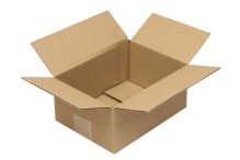 Wellpapp-Faltkarton 1-wellig, flach, braun, Qual. 1.20, DIN A5, 5011064