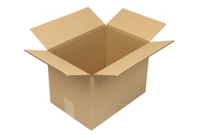 Wellpapp-Faltkarton 2-wellig, Modulkarton, braun, Qual. 2.20, DIN A4, 5012092