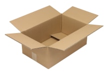 Wellpapp-Faltkarton 2-wellig, braun, Qual. 2.30, 5012106
