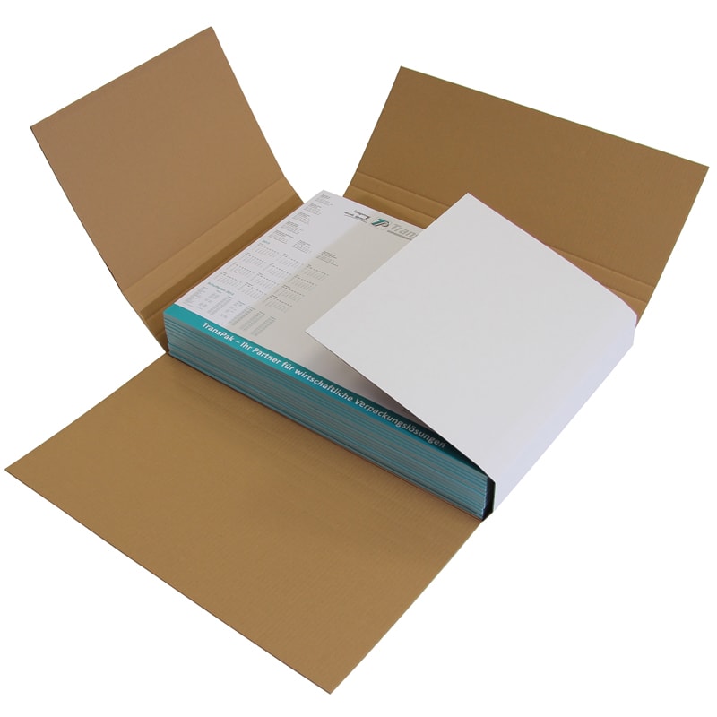 Wellpapp-Kreuzverpackung