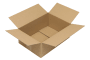 Wellpapp-Faltkarton 1-wellig, braun, Qual. 1.2, DIN A4