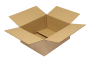 Wellpapp-Faltkarton 2-wellig, braun, Qual. 2.33 Wellpapp-Faltkarton 2-wellig, braun, Qual. 2.33