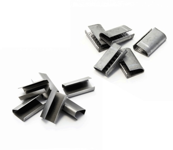 Metallverschlusshülsen für Kunststoffband